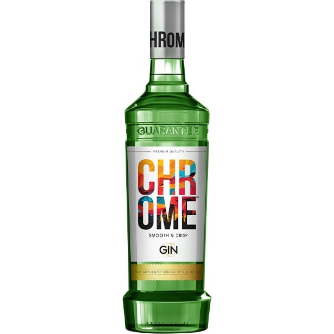CHROME SMOOTH & CRISP GIN 250ML